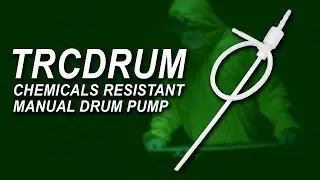 TERA PUMP TRCDRUM - Acid and Water Based Chemicals Resistant Manual Pump