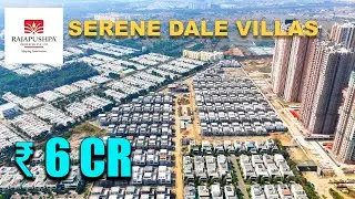 🏡 Rajapushpa Serene Dale 4&5 BHK Villas In TELLAPUR - Hyderabad | Complete Tour 2025