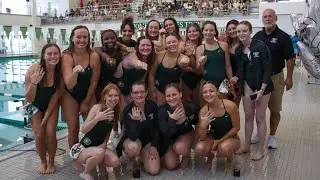 Women's Swimming Presented with 2022-23 Conference Championship Rings