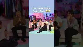 The cursed Rush Crotch Pants were SoMeThIN!! 😭😭 #kpop #buzzfeedceleb #buzzfeed #monstax