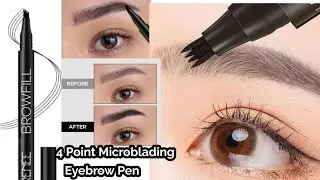 4 point Microblading Eyebrow pen|Renee Brifill Micro pen|Denser & Fuller Eyebrow in one-swipe.
