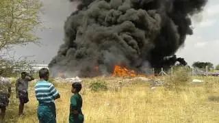 FIRE ACCIDENT IN PALLADAM SULOCHANA SPINNING MILLS