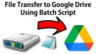 Amazing: 💥💥Transfer Data to Google Drive using Batch Script