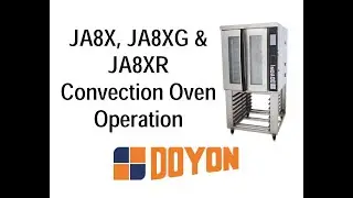 JA8X  Jet Air Oven Touchscreen Control Operation