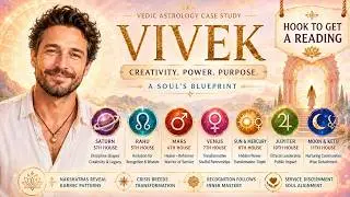 Saturn&ndash;Rahu&ndash;Ketu Axis in Vivvec&rsquo;s Chart | Vedic Astrology Case Study on Karma, Creativity & Power