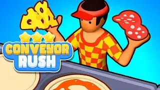 Conveyor Rush: Idle Food Games Gameplay | iOS, Android, Casual - Simulation Game
