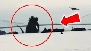 5 GODZILLA CAUGHT ON CAMERA & SPOTTED IN REAL LIFE!
