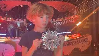 STAR PULSE   Phoenix Close  plays one of the new STAR PULSE instruments  created by his Dad-William