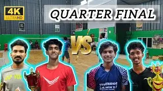 ADITHYAN/AARON VS DEEPAK/AMEEN:|QF|ALL KERALA OPEN BADMINTON TOURNAMENT 2025#badminton #tournament 