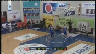 Moutahed vs Byblos - Elie Restom layup