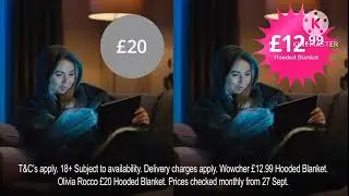Wowcher - Hodded Blanket (2023 UK)