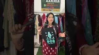 Aakria 🧿 Chikankari Dhamaka Sale !! Size 42 to 52!! For Booking WhatsApp 9953281177