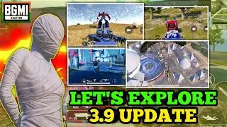 PUBG NEW UPDATE 3.9 :🔥 TRANSFORMERS MODE FIRST LOOK, NEW FEATURES , X SUIT IN 3.9 AND A14 ROYAL PASS