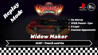 Rumble Racing PS2 Gameplay | Widow Maker (Pro) – Touch and Go (No Mercy + Power-Ups) | Request #33
