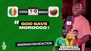 Fan reaction: Senegal 1-0 Morocco: 