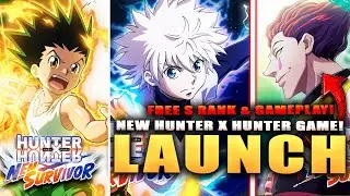 *GLOBAL* NEW HUNTER x HUNTER GAME RELEASE DATE & FREE S RANK TICKET! (gameplay & ultimates)