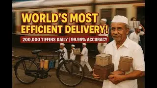 How Mumbai's Dabbawalas Achieved 99.9999% Delivery Efficiency #Mumbai #SuccessStory