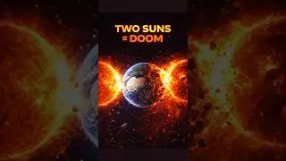 Two Suns Would Destroy Everything 😱 #space #astronomy #shorts