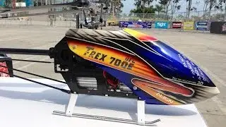 Alan Szabo Jr. ALIGN Trex 700E DFC HV Pro RCX Show 6/1/2013
