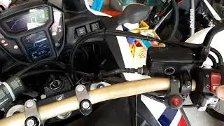 Honda Africa Twin Cold Start Problem