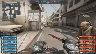 FalleN 1v4 clutch ACE vs HAVU [ Flashpoint 1 2020 ]