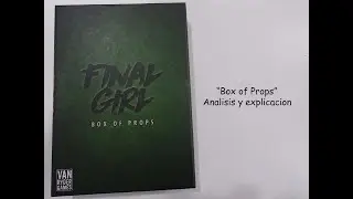 Final Girl. Juego de Mesa. Box of Props Tutorial