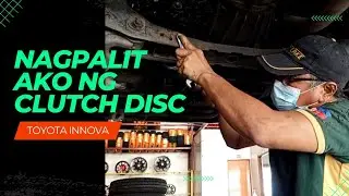 PAANO MAG BABA NG TRANSMISSION AT MAG PALIT NG CLUTCH DISC? (Toyota Innova)