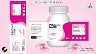 PACKAGING LABEL DESIGN  IN CORELDRAW / CORELDRAW HINDI / URDU TUTORIAL