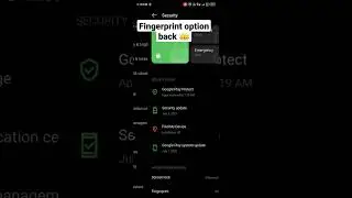 Finally fingerprint option back 👑😈 infinix note series #shorts #viralshorts #missing