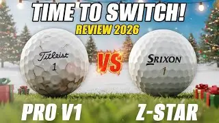Сравнение Srixon Z-Star XV и Titleist Pro V1 по дальности и вращению