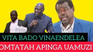 URGENT ALERT:Ruto azimwa tena ,Okiya Omtatah  Apinga uamuzi wa mahakama