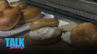 Phat Bagel in the Talk Pittsburgh kitchen