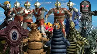 Ultraman Fighting Evolution3🔥Ultraman and monster combination battle#ufe3
