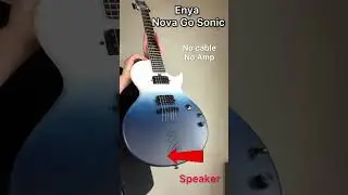 Enya Nova Go Sonic Guitar Speaker Test #guitar #test #music  #guitarcover #guitartutorial