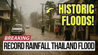 MASSIVE Flooding in Thailand: Record Rainfall Sparks Nationwide Emergency