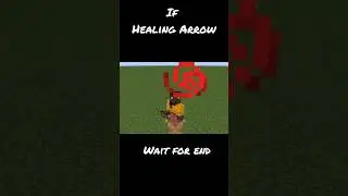 hunt with healing arrows #minecraft #memehub #minecraft #live #games #gamingvideos #gaming #shorts