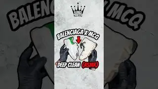 🎥 ASMR Deep Clean & Repair | Bringing Alexander McQueen & Balenciaga Sneakers Back to Life 👟