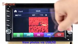 In dash dvd player Universal Navigation system with cd radio touch screen