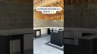 Outdoor Kitchen in 24 Hours? #outdoorcooking #outdoorkitchen #patio #backyard #pergola #design