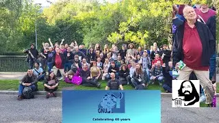 GNU 40th Anniversary Richard Stallman Keynote - A Reason for Celebration #FSF #GNU