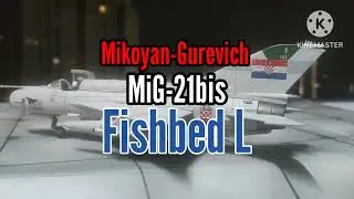 #76 Mikoyan-Gurevich MiG-21bis Fishbed L (1/72 Hobby Master) Croatian Air Force [100]