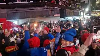 National pride: the Olympic flame, Milan-Cortina, lit by athletes from 1956 for the second time.