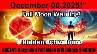MUST WATCH: December Full Moon Triggers 9 Activations That Change Everything!