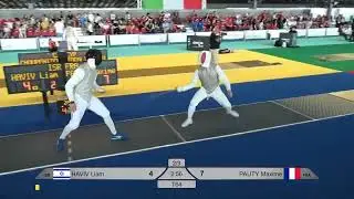 Euro Champs 2025 SMF - L64 - Liam Haviv ISR v Maxime Pauty FRA