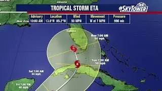 Hurricane Eta forecast: November 4, 2020