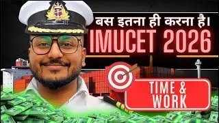 Время и работа | IMUCET 2026 | Способности | Торговый флот | Яш Махешвари #yashsirkifauj #imucet