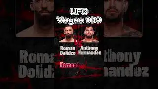 Roman Dolidze vs Anthony Hernandez Prediction📊 #ufcfightnight #ufcvegas109 #mma #ufc #ufcprediction