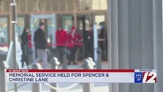 Memorial service held for Spencer and Christine Lane