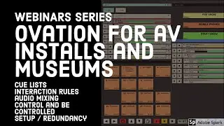 Ovation &ndash; perfect, flexible show synchroniser and playout system for AV installs and Museums