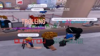 (got suspended) TROLLING at Bloxton Hotels as a STAFF MEMBER!!